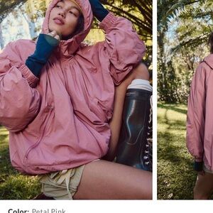 Free People Petal Pink Puffer Jacket